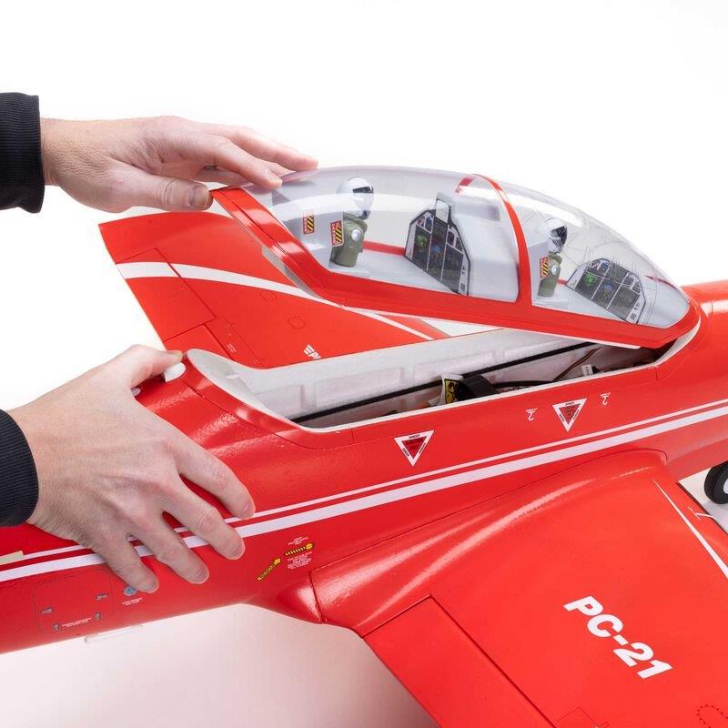 E-flite Pilatus PC-21 1.3m BNF Basic with AS3X+ and SAFE Select - 21