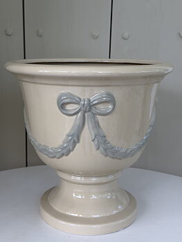 Kruka Pot Medicis roses et rosaces 