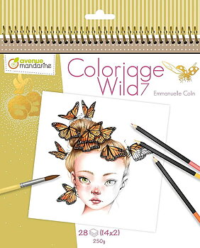 Målarbok Avenue Mandarine Wild 7