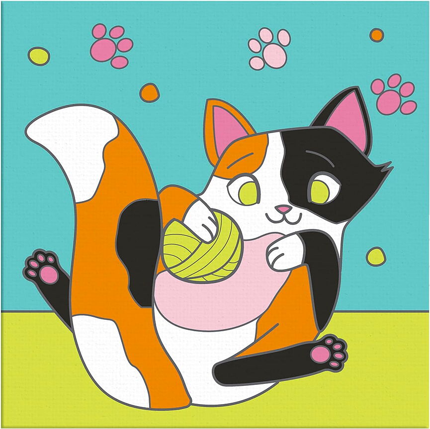 Målarset Avenue Mandarine Graffy Paint – katt - 2
