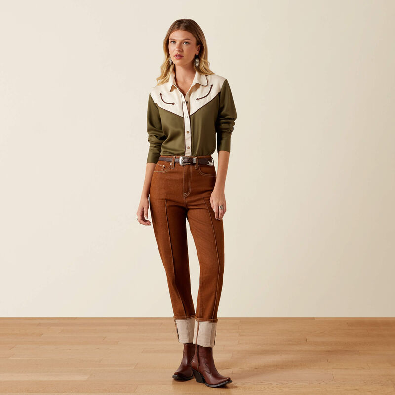 Ariat bellamy westernblus - 3