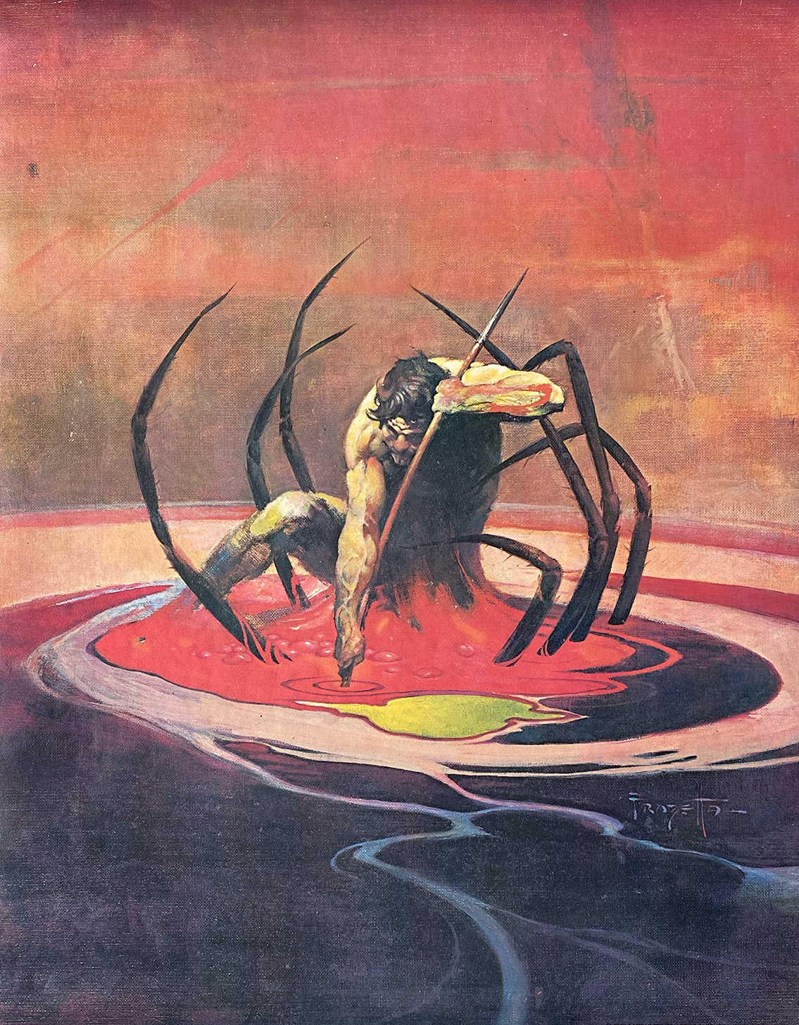 FRAZETTA, FRANK – SPIDER