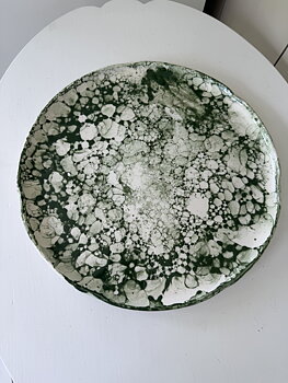 Uppläggningsfat/ tallrik Bulle de Savon