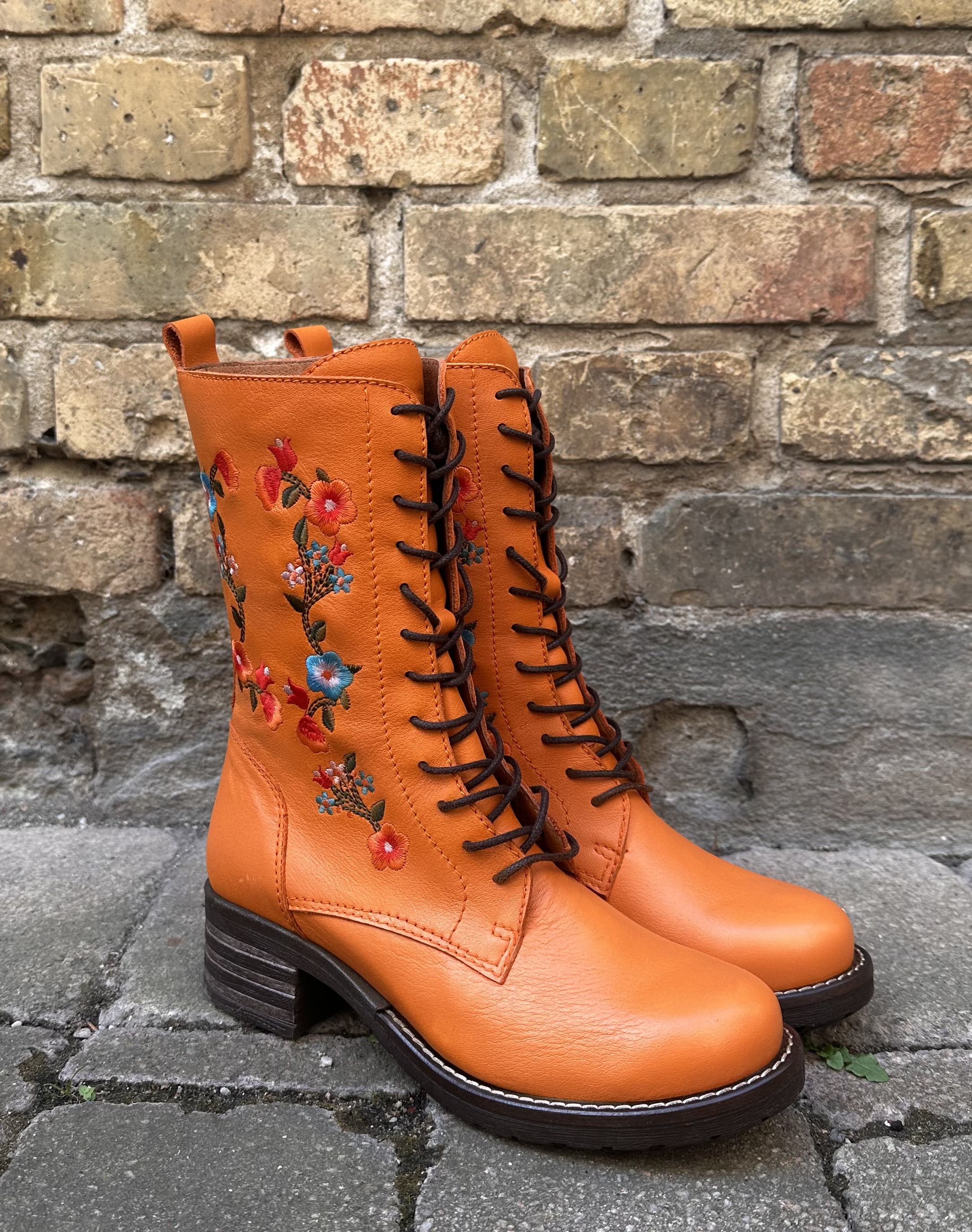 Brako Military  Folklore kängor, orange - 2