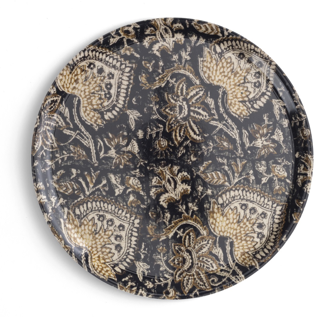 Chamois Bricka Oriental Black - round 31cm