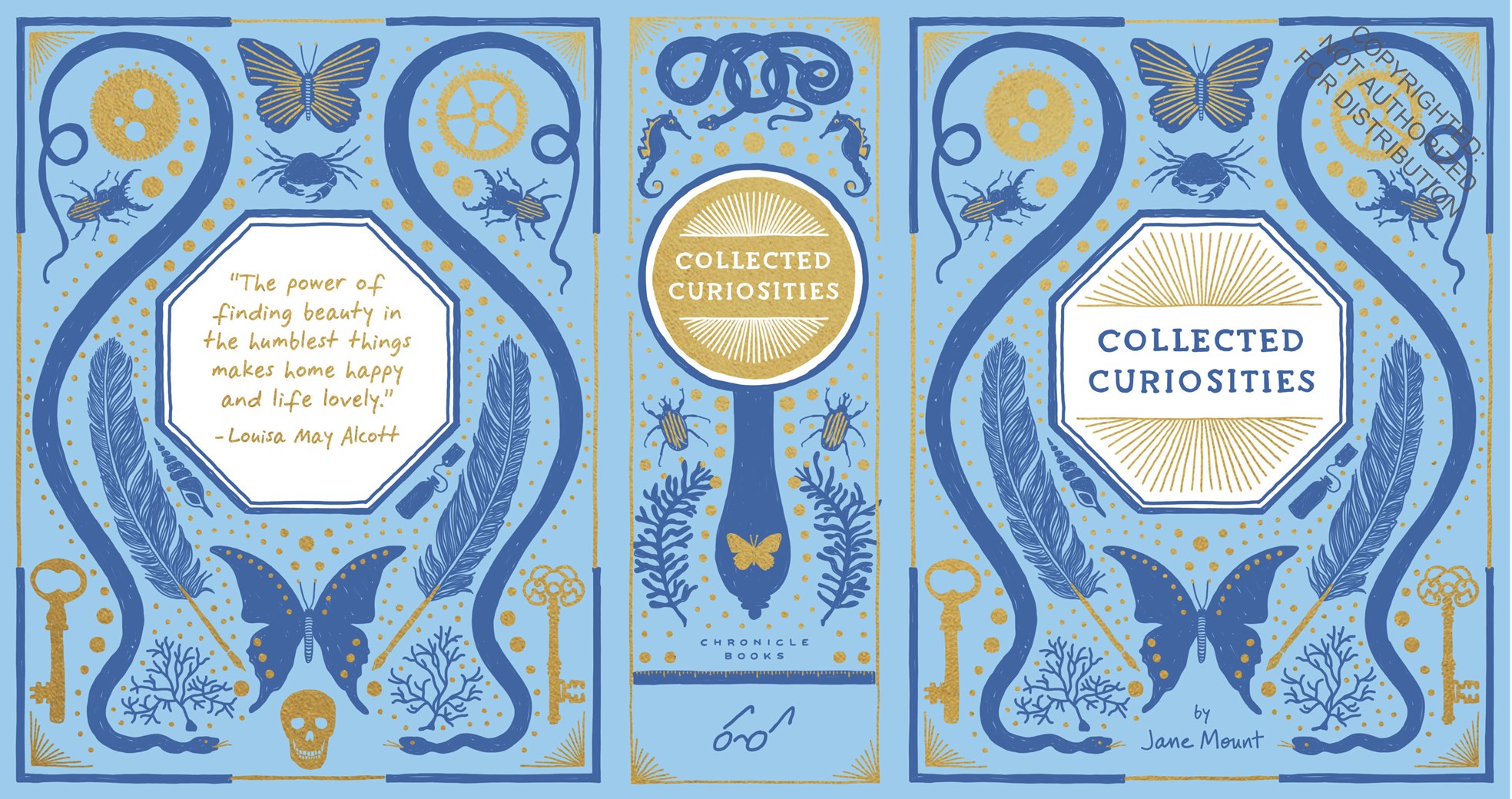 Bibliophile keramikvas – Collected Curiosities - 2