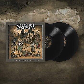 APOCALYPSE ORCHESTRA - A PLAGUE UPON THEE (BLACK VINYL LP)