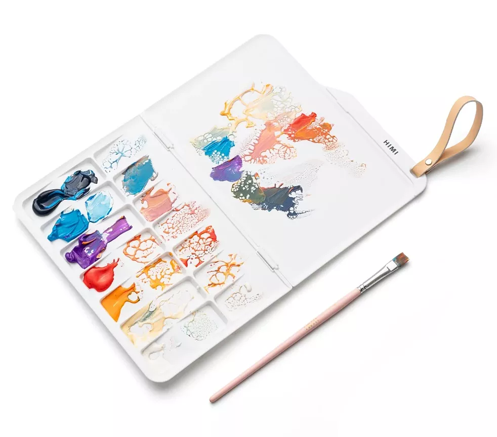 HIMI vikbar färgpalett – 200 × 150 mm  / HIMI Foldable Paint Palette, 200 x 150 mm - 3