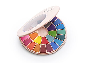 HIMI fast akvarellfärg – 24 färger, rosa / HIMI Solid Watercolour Set –24, Pans Pink Edition