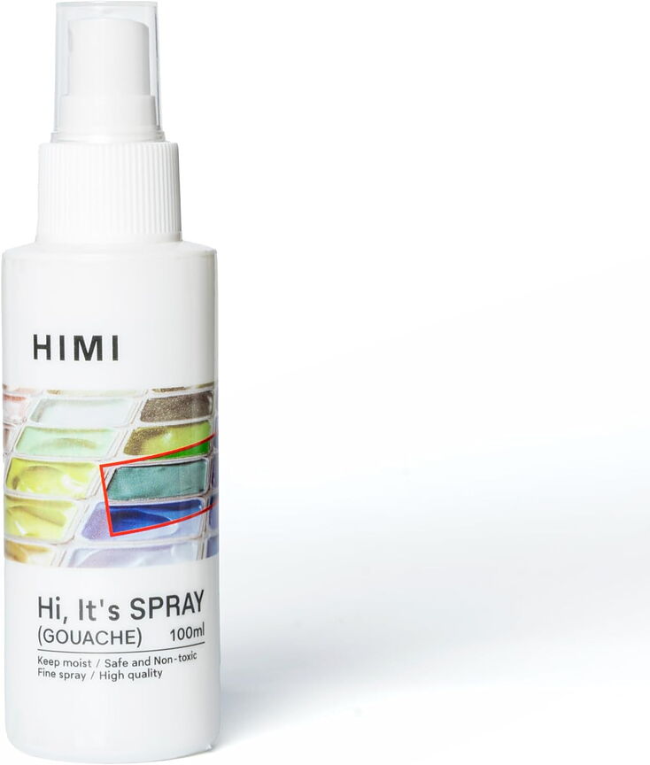 HIMI fuktspray för gouache – 100 ml / HIMI Spray Gouache, 100 ml