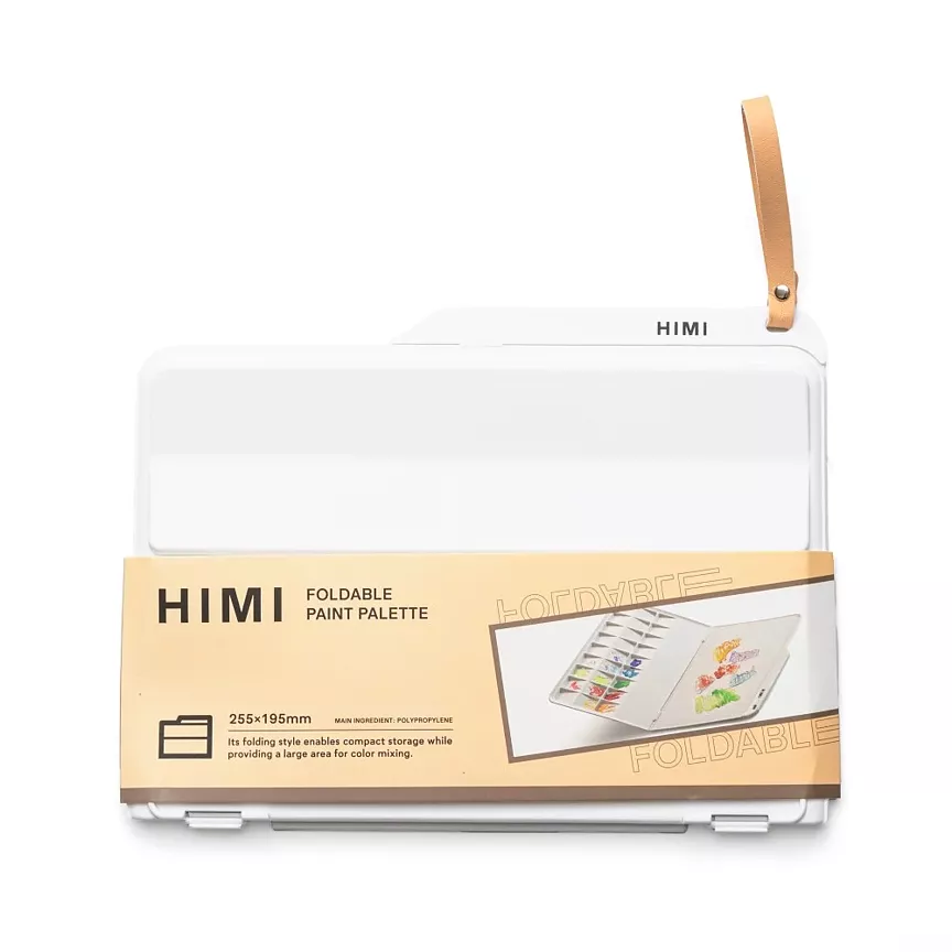 HIMI vikbar färgpalett – 255 × 195 mm  / HIMI Foldable Paint Palette, 255 x 195mm