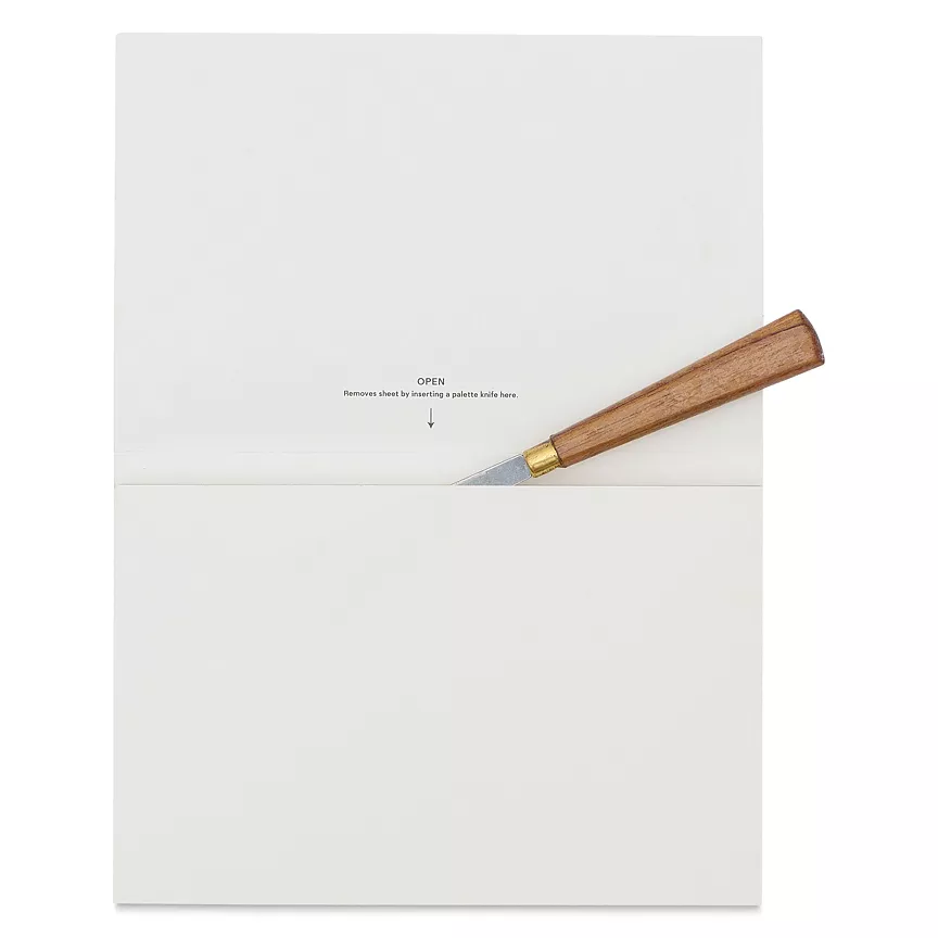 HIMI akvarellblock – blått, 140 × 216 mm / Miya Himi Akvarellblock Blå 14 x 21,6 cm - 2