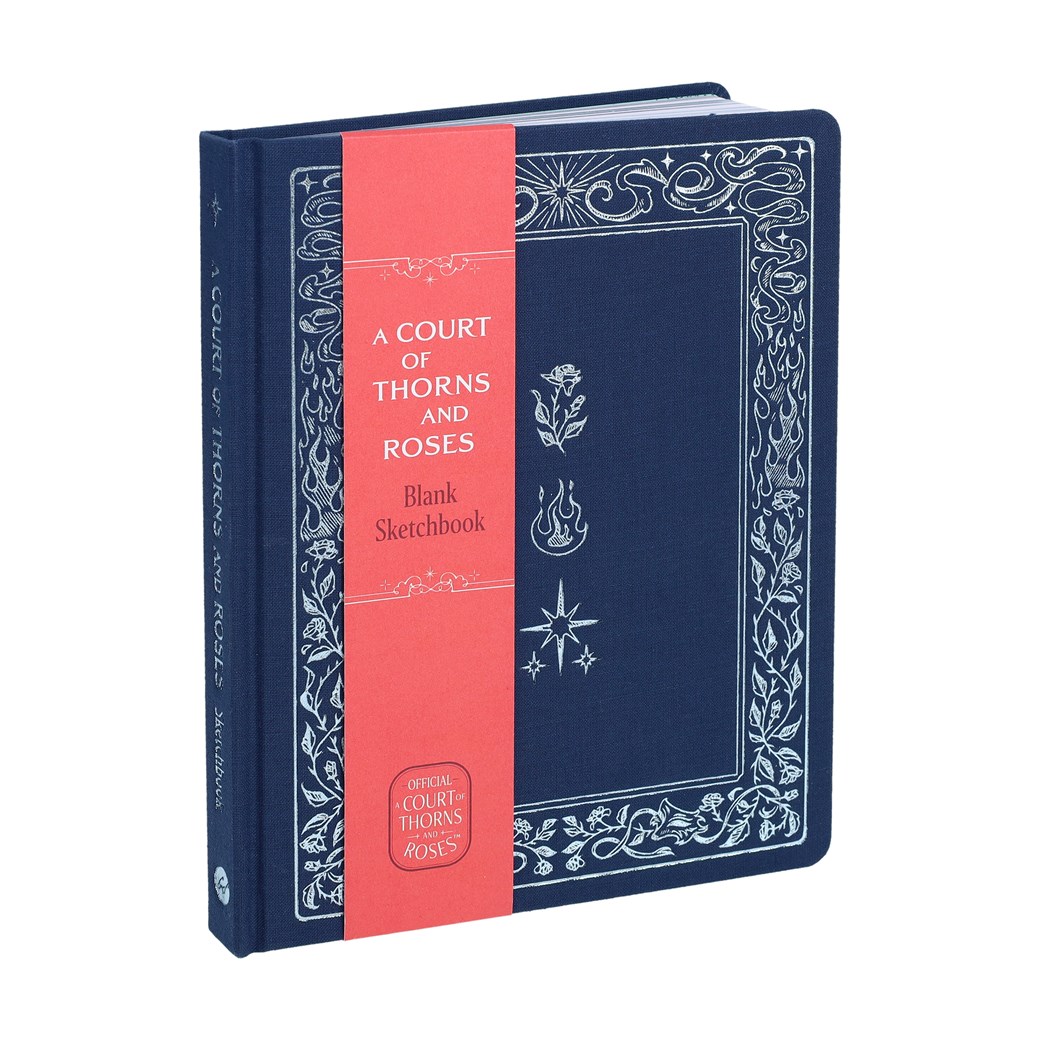 ACOTAR skissbok – Flowers, Flames and Stars