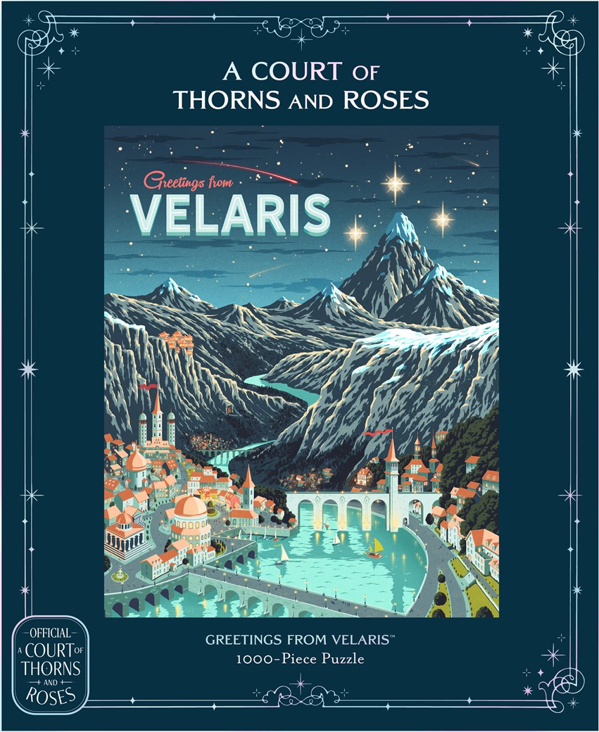 ACOTAR pussel – Greetings from Velaris, 1000 bitar - 3