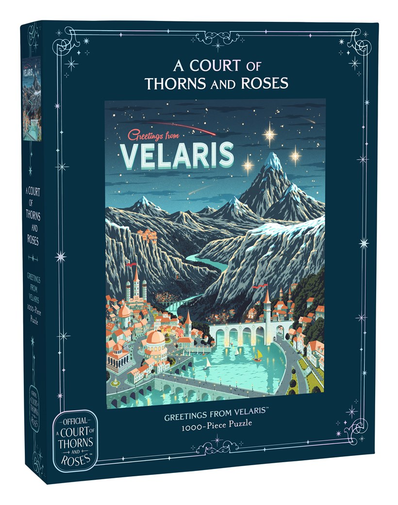 ACOTAR pussel – Greetings from Velaris, 1000 bitar