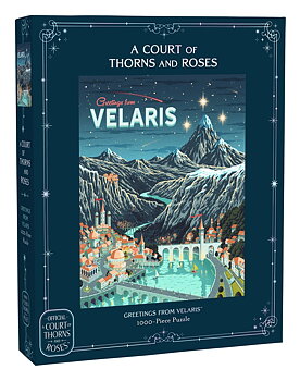 ACOTAR pussel – Greetings from Velaris, 1000 bitar