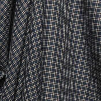 Thin Flanell, checked blue brown
