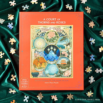 ACOTAR pussel – Seven Courts of the Faerie Realm, 1000 bitar
