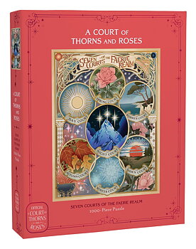 ACOTAR pussel – Seven Courts of the Faerie Realm, 1000 bitar