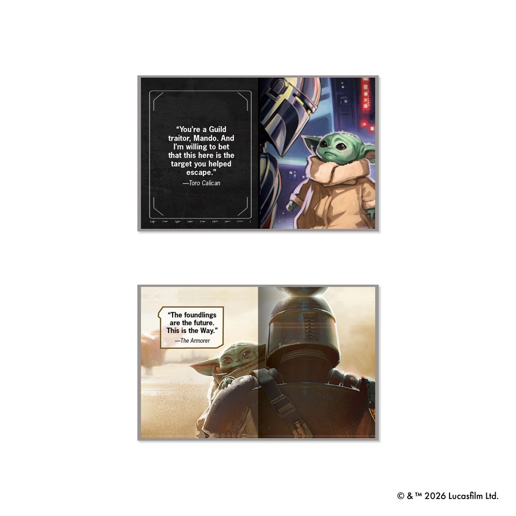 Star Wars Bookcessories – Grogus minibok med klämma - 4