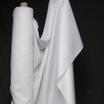 Royal Dobby Shirt Fabric - White