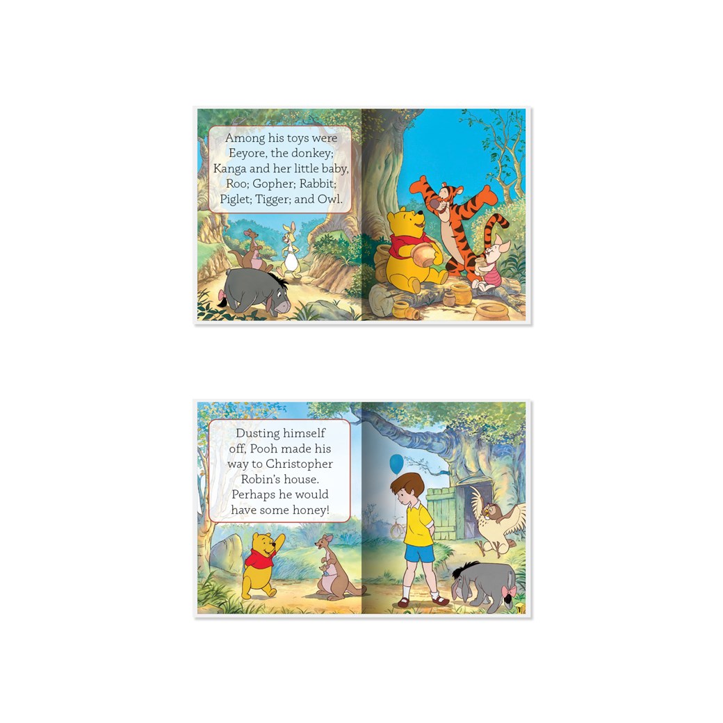Disney Bookcessories – Nalle Puhs minibok med klämma - 4