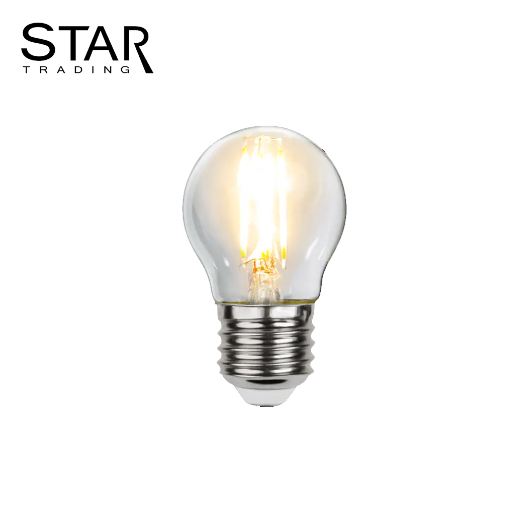 E27 LED Bulb, Clear Sphere