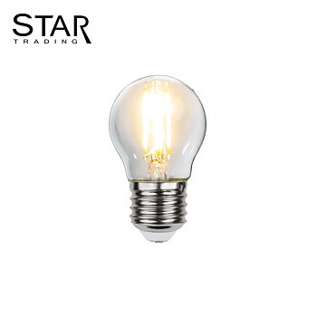 E27 LED Bulb, Clear Sphere