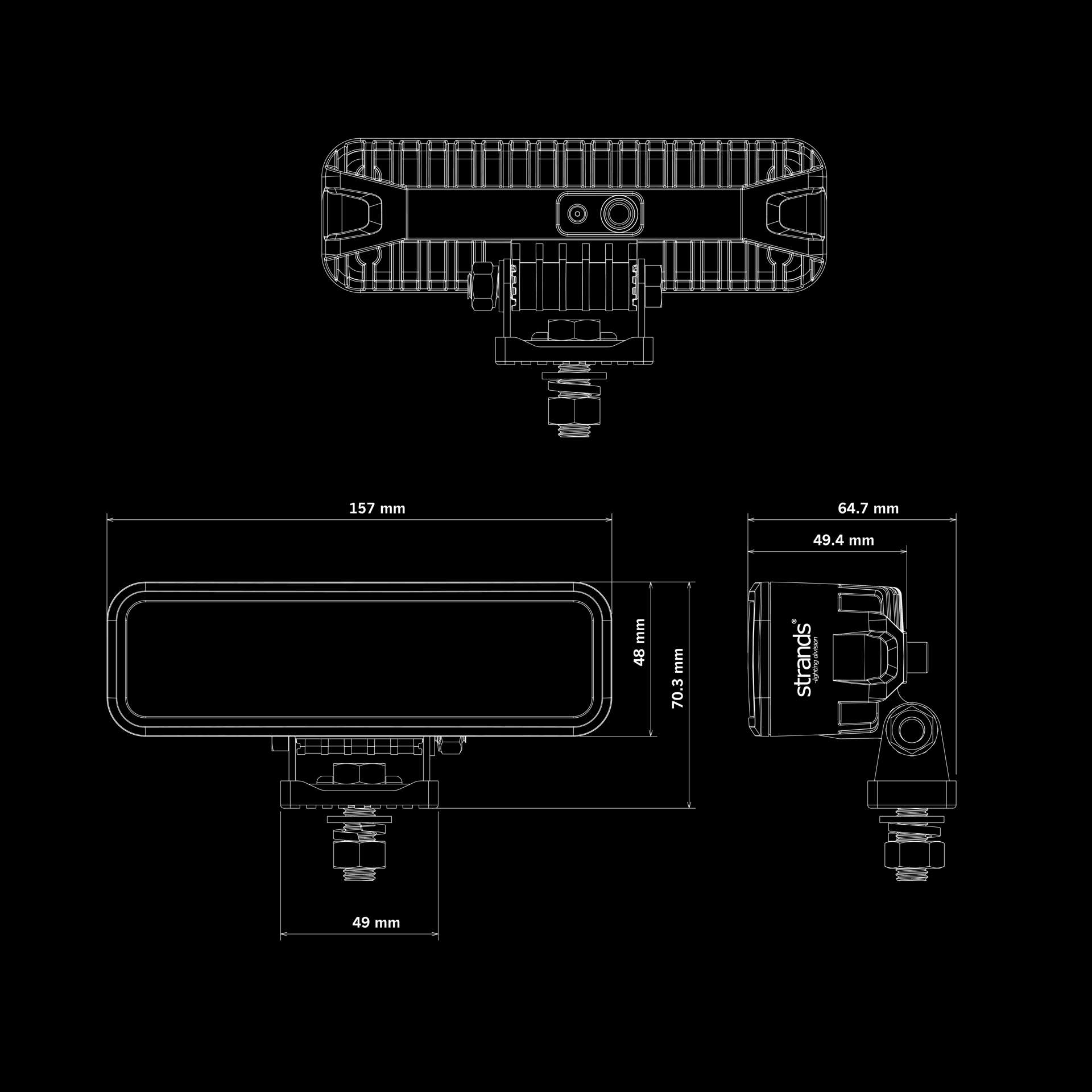 Skylord EXP Duo Back/Varningsljus 40W - 5