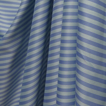 Herringbone woven Shirtfabric, striped blue