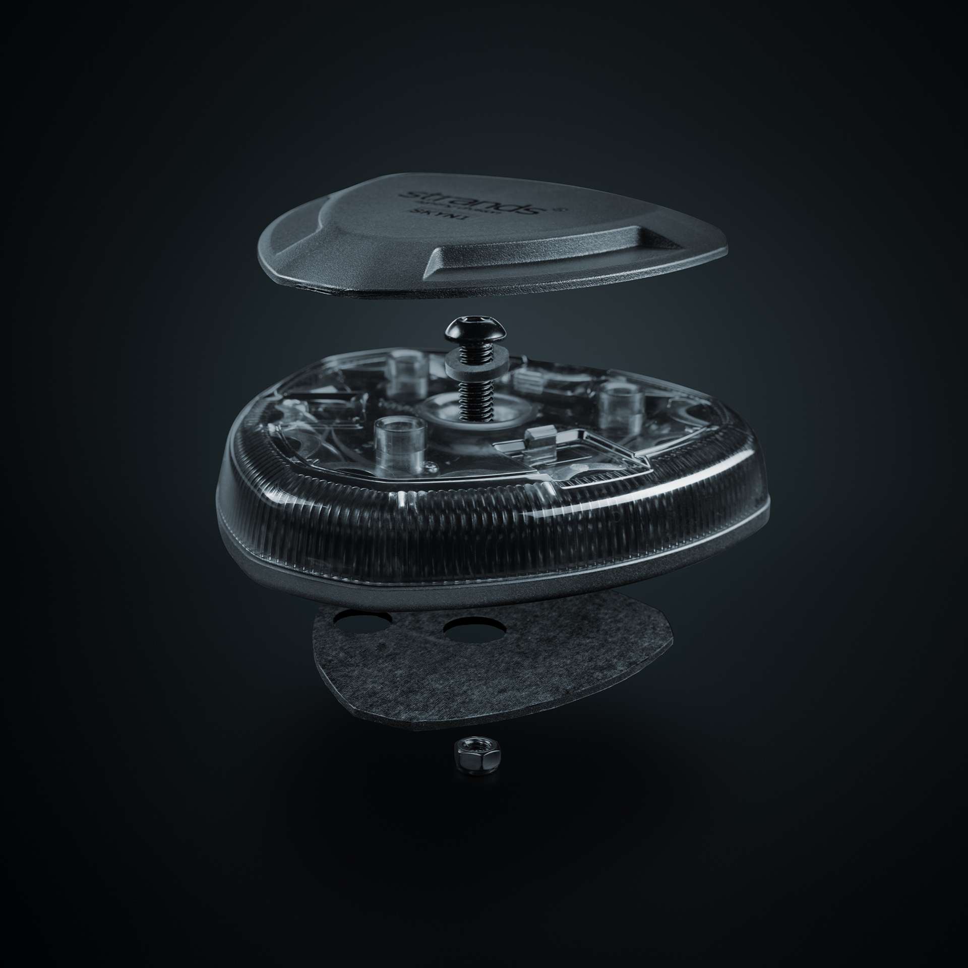 Skylord EXP Roterande Varningsljus - Planmontage - 2