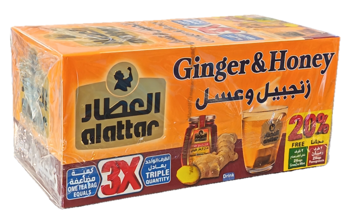 Ingefära & Honung 20 tepåsar