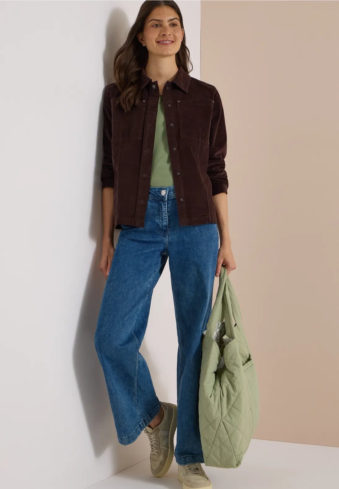 NOS Overshirt Fine Corduroy - Cecil - 4