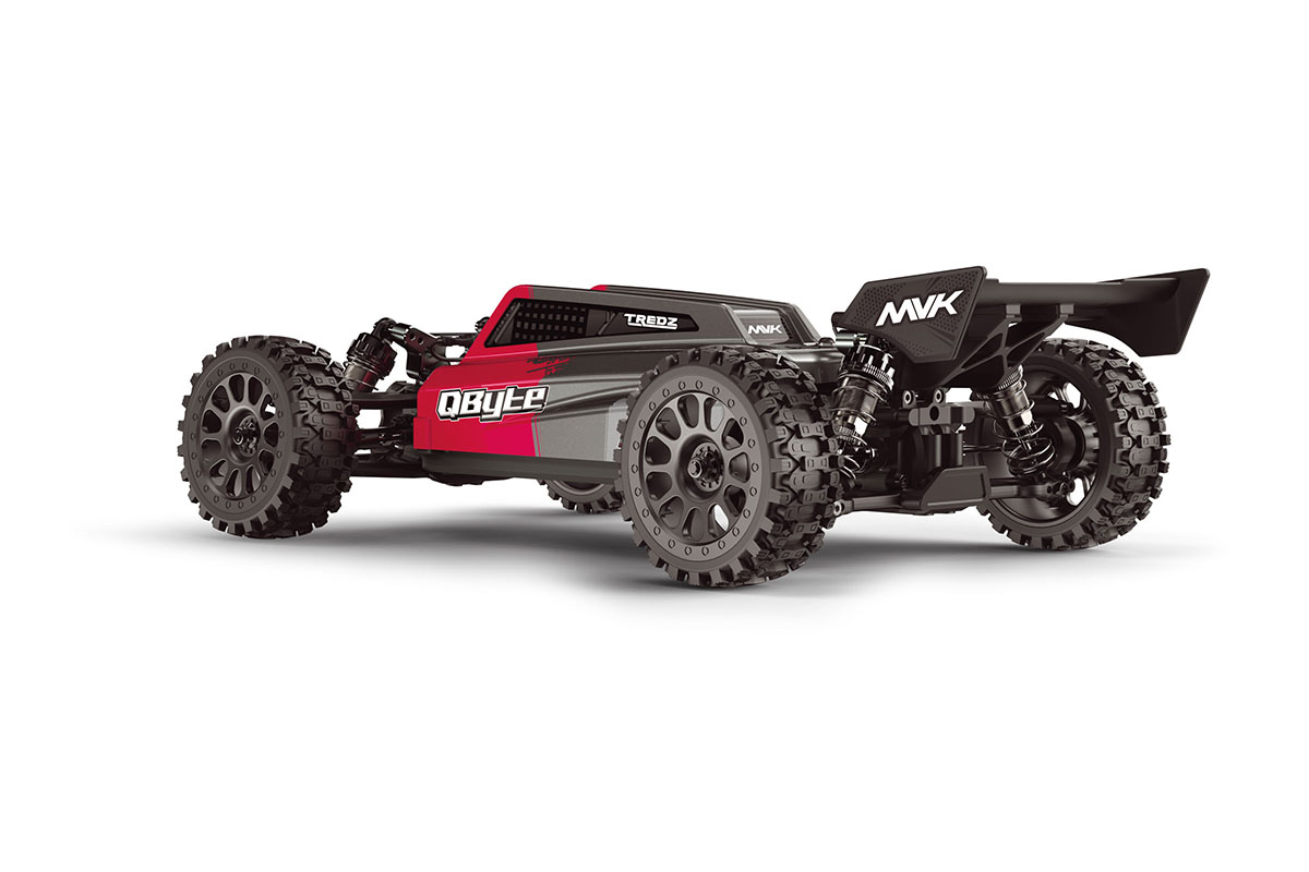 Maverick RC MV151401 QByte XB Flux 1/12th Buggy - Röd - 2