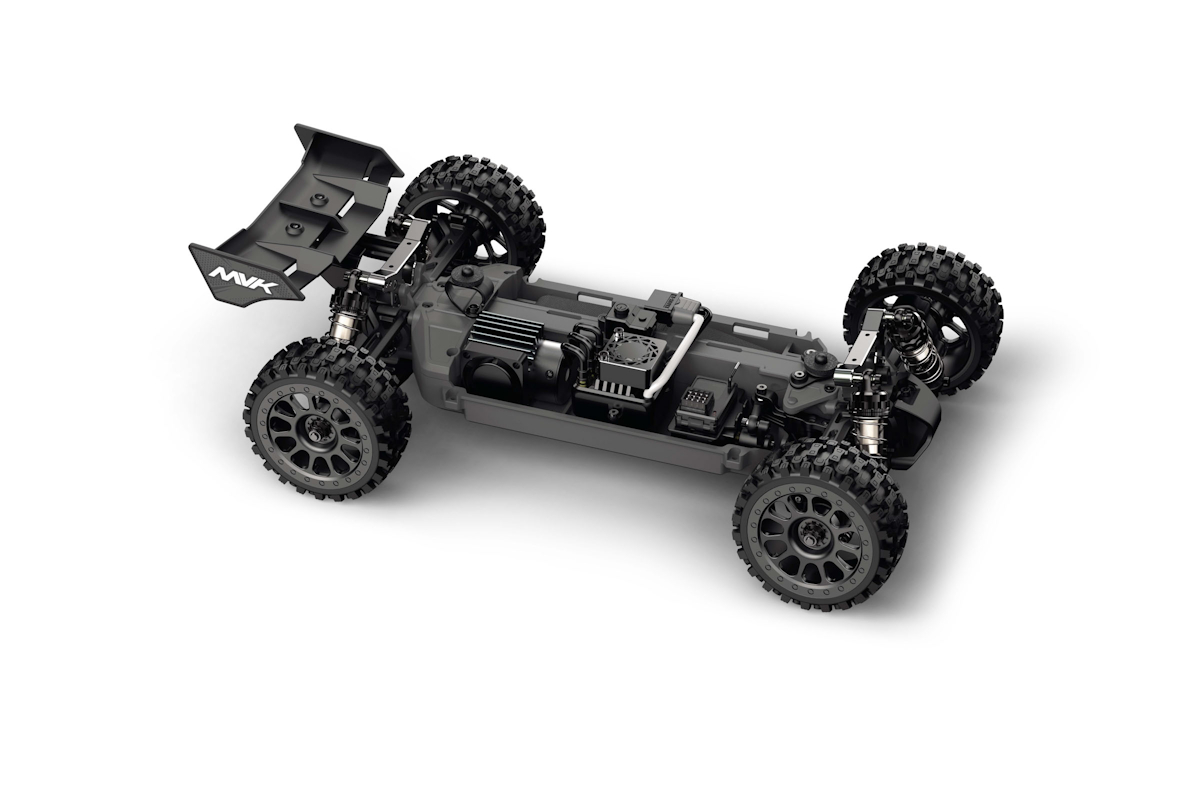 Maverick RC MV151401 QByte XB Flux 1/12th Buggy - Röd - 4