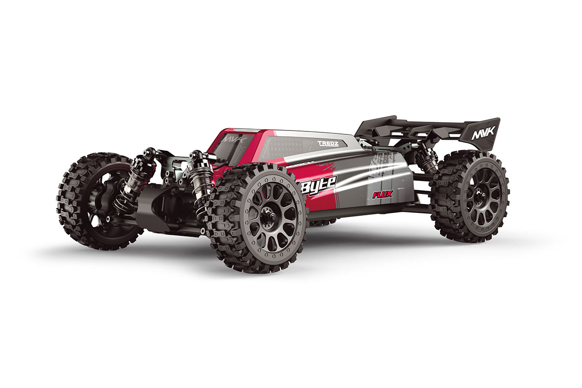 Maverick RC MV151401 QByte XB Flux 1/12th Buggy - Röd