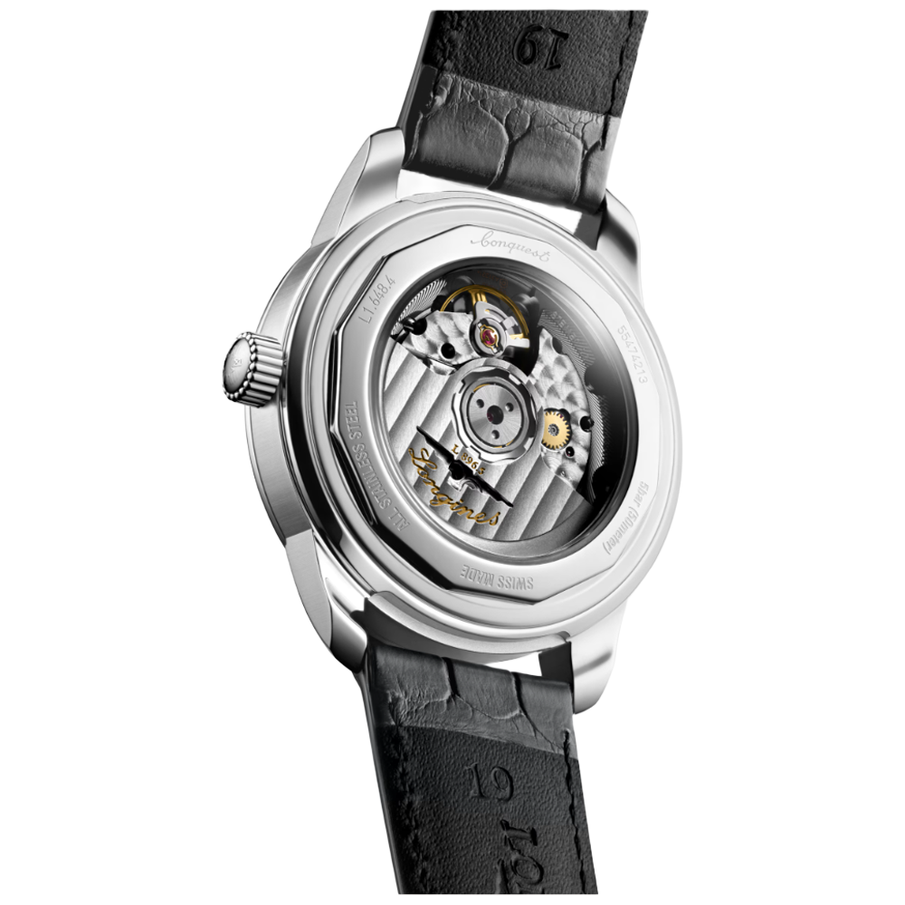 Longines L1.648.4.92.2 Conquest Heritage Central Power Reserve, 38 baksida