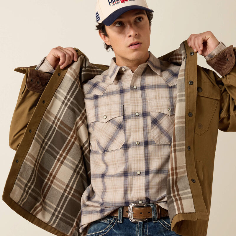 Ariat Retro Canvas Shirt Jacket - 5