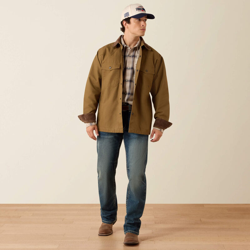 Ariat Retro Canvas Shirt Jacket - 3