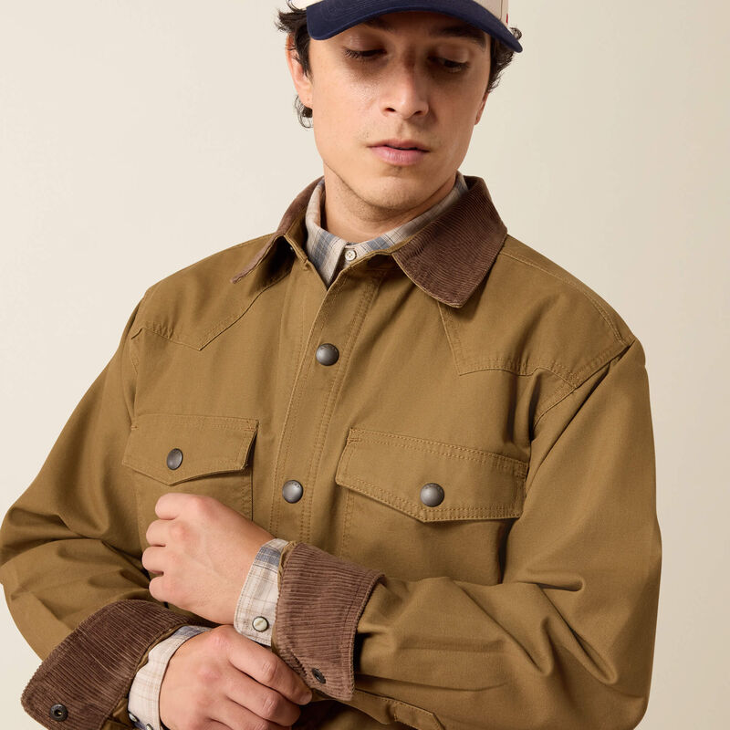 Ariat Retro Canvas Shirt Jacket - 4