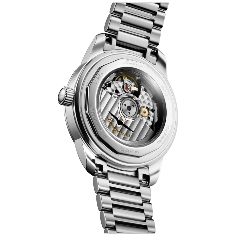 Longines L1.648.4.92.6 Conquest Heritage Central Power Reserve, 38 baksida
