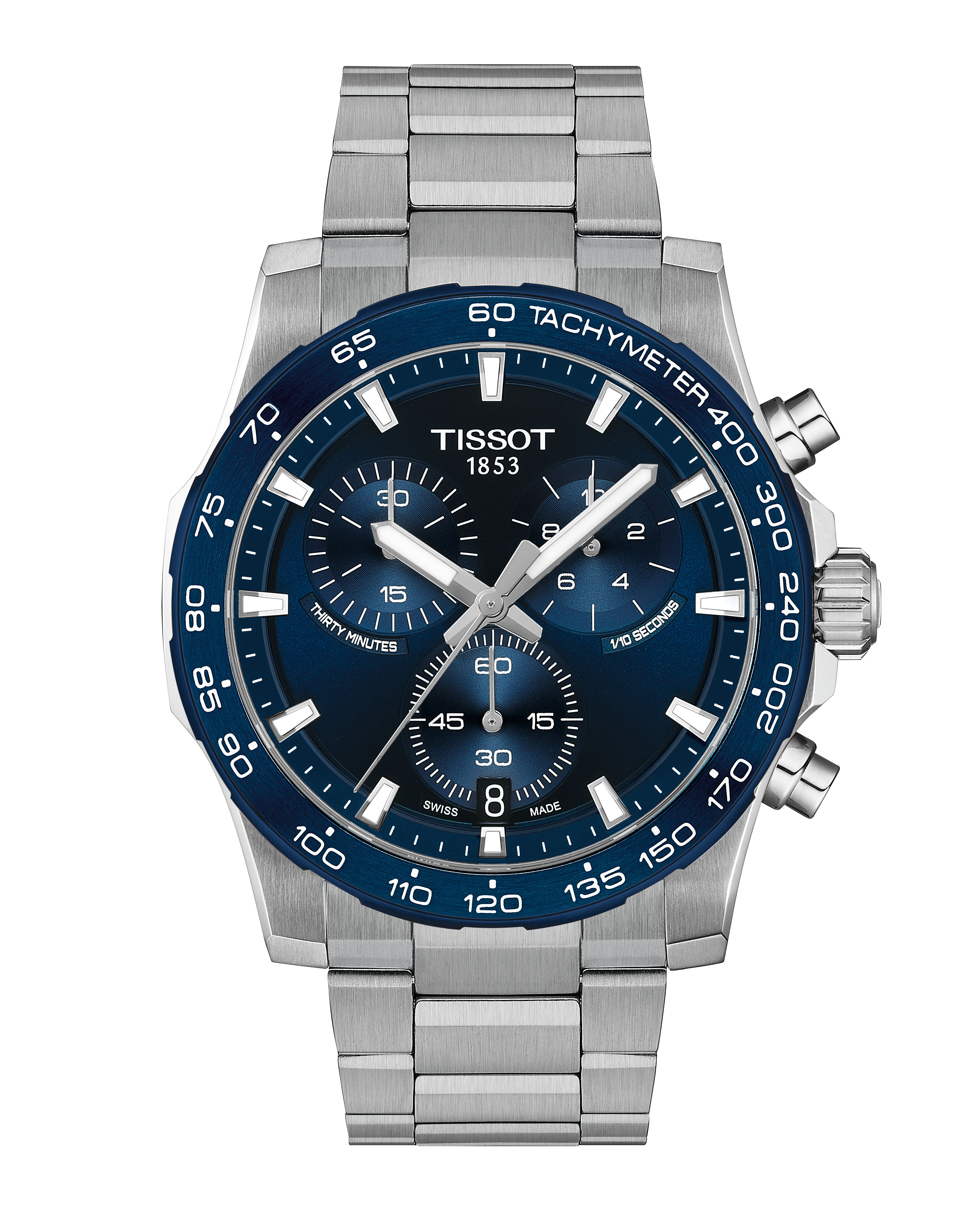 Tissot T125.417.11.041.00 T-sport Supersport Chronograph 42 blå