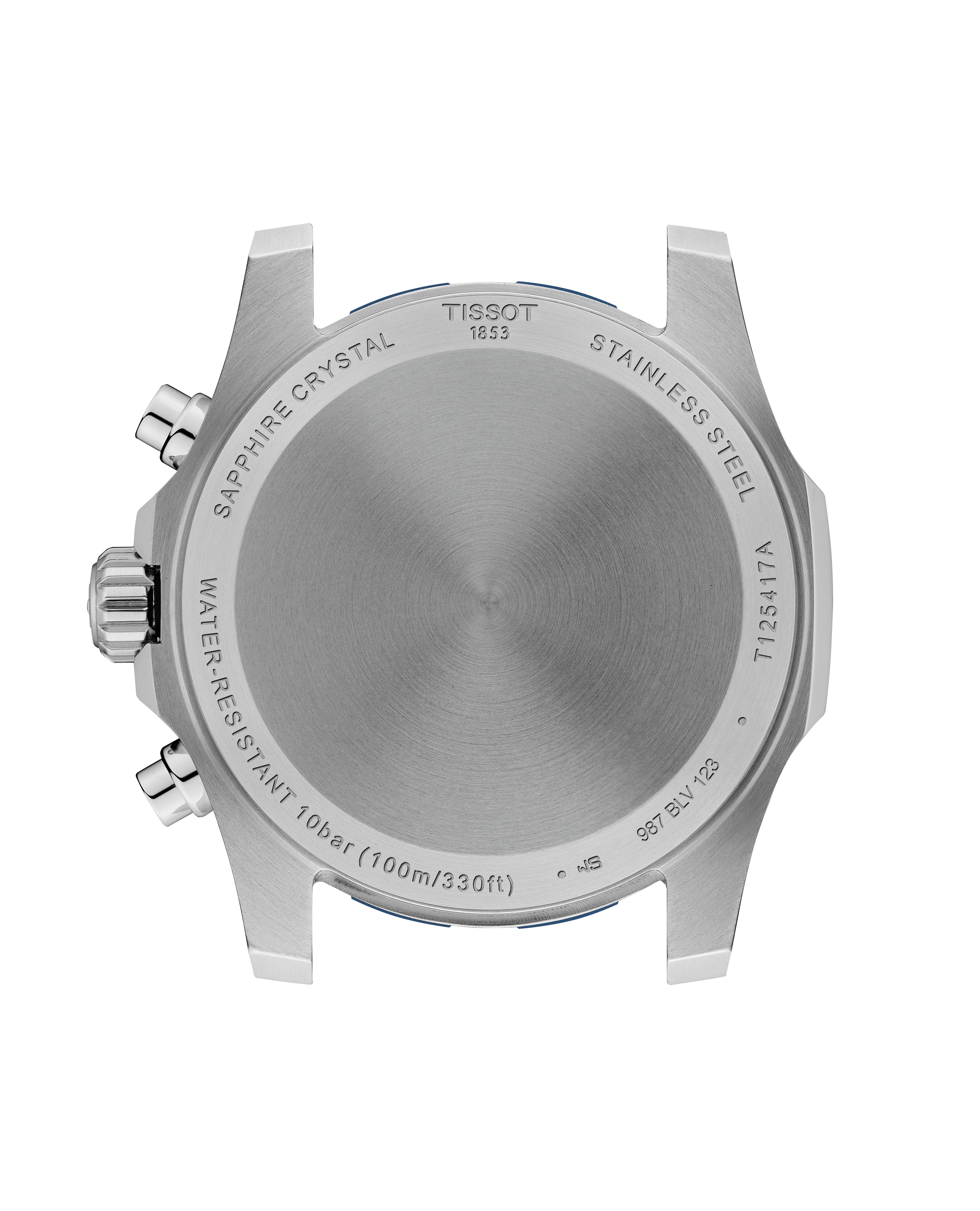 Tissot T125.417.11.041.00 T-sport Supersport Chronograph 42 blå baksida