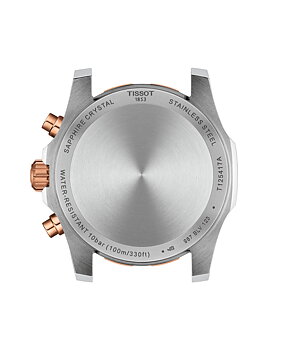 Tissot T125.417.27.051.00 T-sport Supersport Chronograph 42 svart baksida