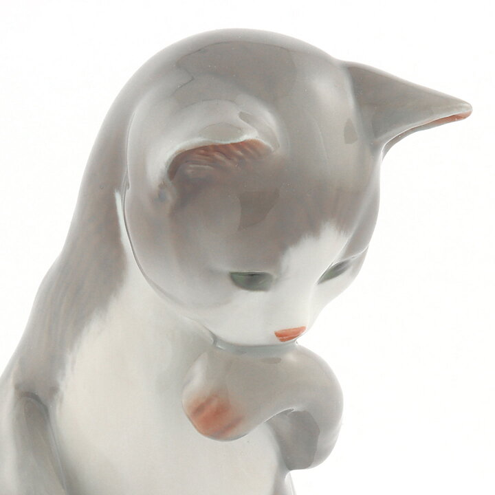 ロイヤルコペンハーゲン  立ち姿のネコ  13cm  20世紀  #516
