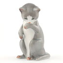 ロイヤルコペンハーゲン  立ち姿のネコ  13cm  20世紀  #516
