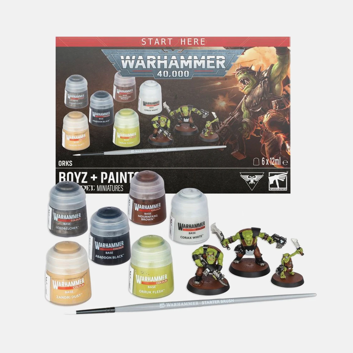 Warhammer 40.000 - Orks Boyz And Paints