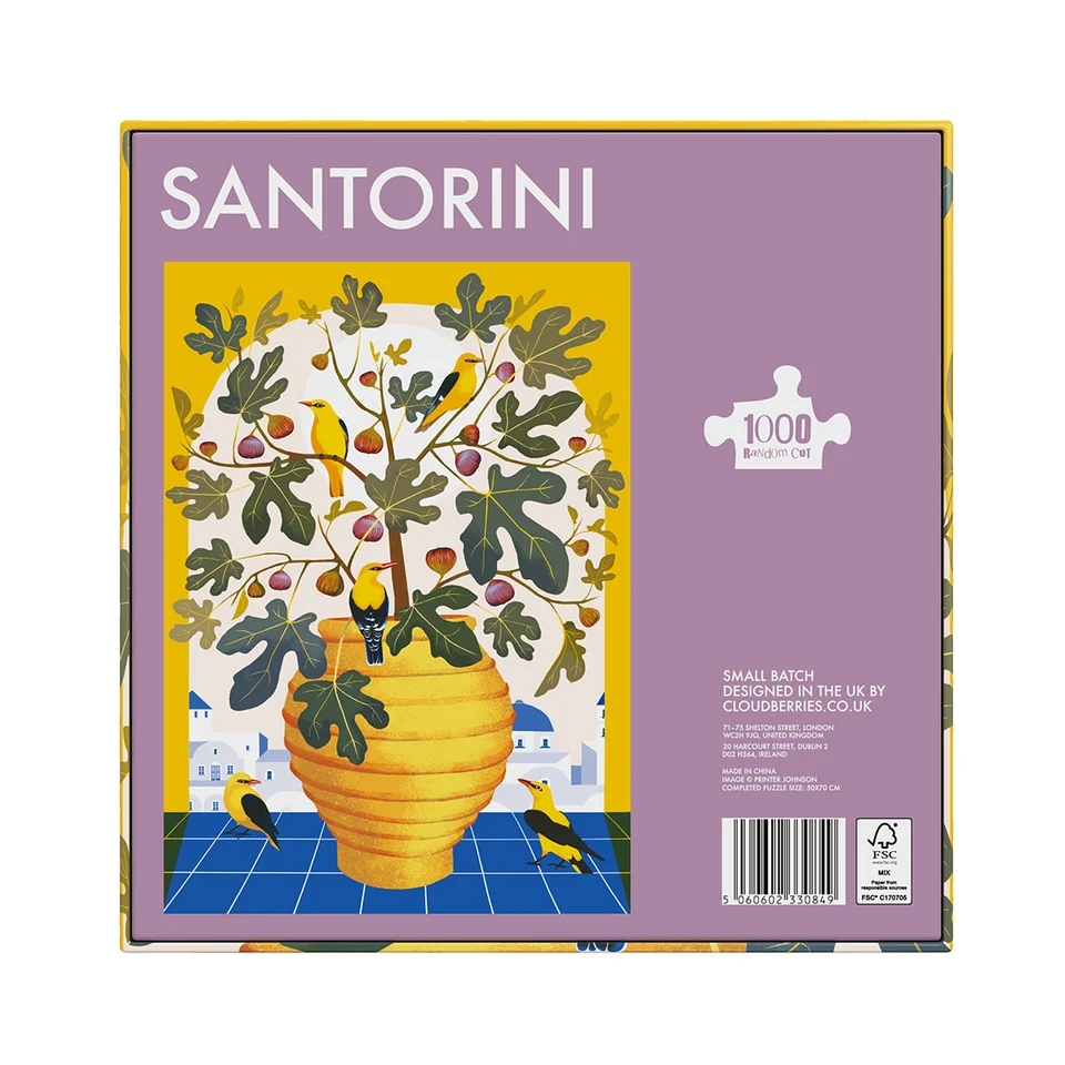 Cloudberries Santorini pussel – 1000 bitar - 5