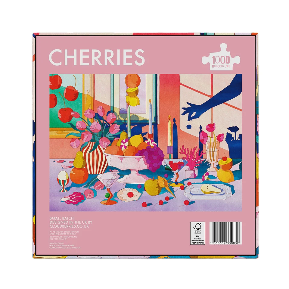 Cloudberries Cherries pussel – 1000 bitar - 4
