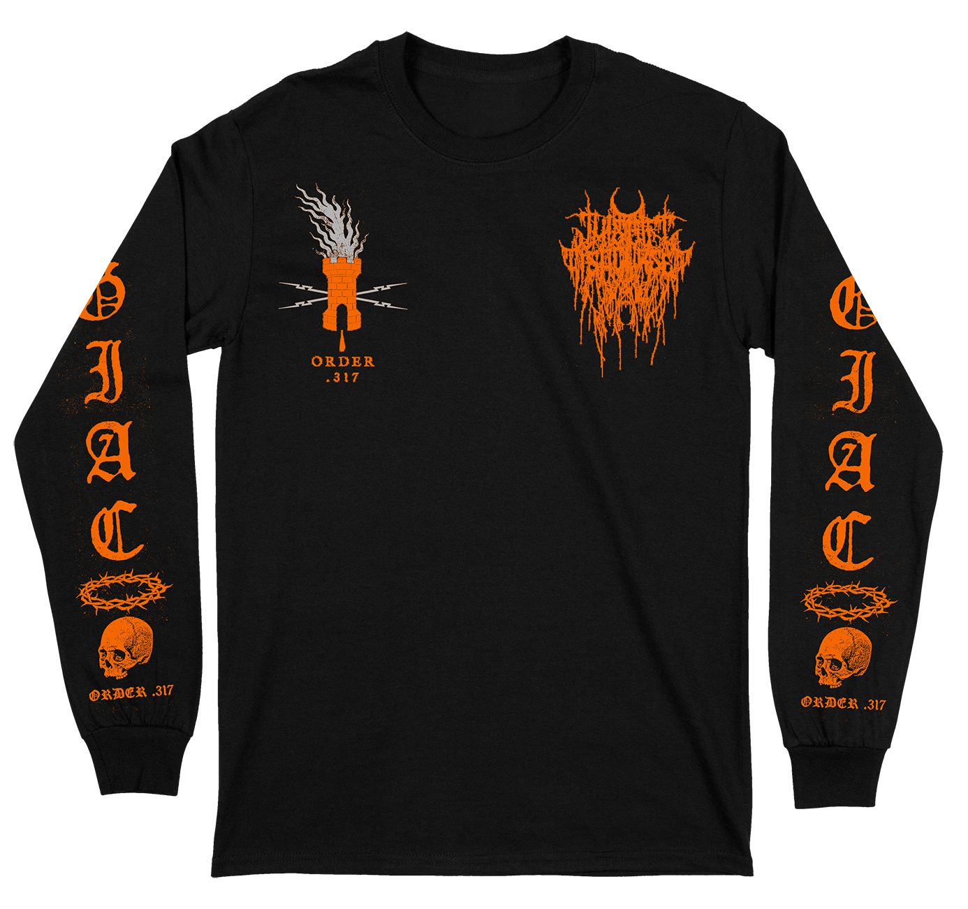 THIS GIFT IS A CURSE - Wolf And Knight Longsleeve